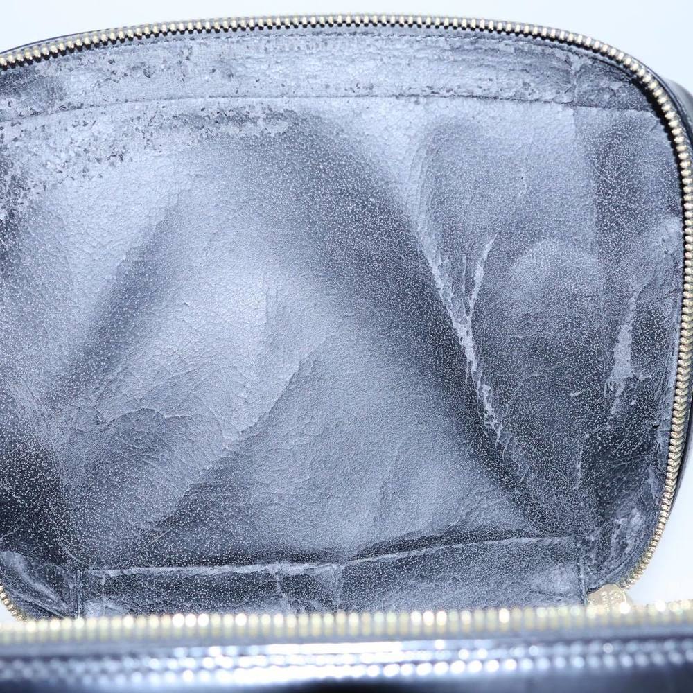 Gucci Black Cosmetic Bag with Gold Accents - Picture 14 of 16